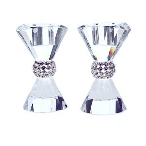 Five (5) Godinger Tapered Candlesticks Party Celebration Special Event